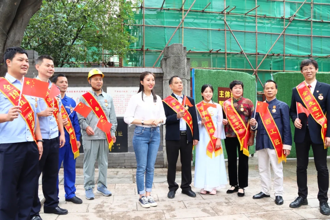 廣西慶“五一”特別節(jié)目拍攝現(xiàn)場，很燃！