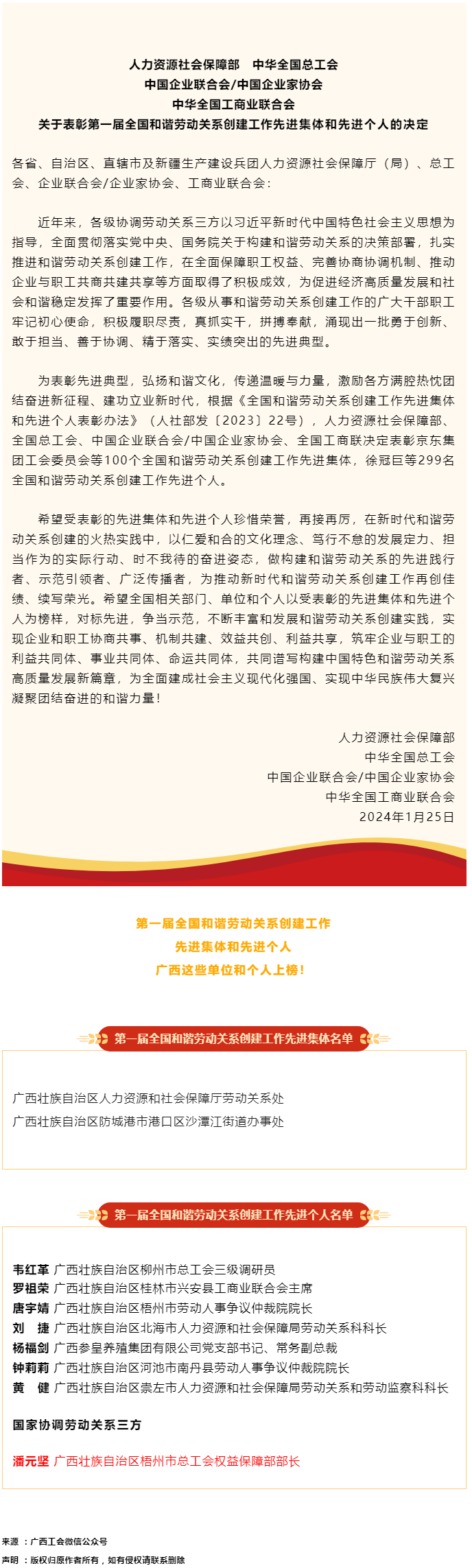 喜報(bào)，第一屆全國和諧勞動(dòng)關(guān)系創(chuàng)建工作先進(jìn)集體和先進(jìn)個(gè)人名單公布 梧州市1人上榜.png