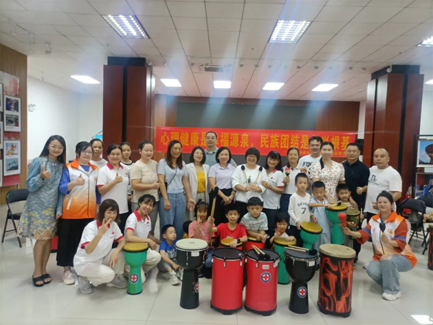 梧州臨港經(jīng)濟(jì)區(qū)工會(huì)聯(lián)合會(huì)開展鼓圈療愈減壓活動(dòng)
