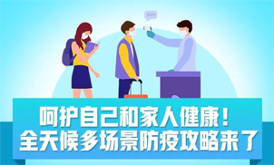 收好！全天候多場景防疫攻略來了