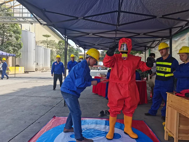 藤縣總工會(huì)舉辦2022年安全生產(chǎn)月應(yīng)急技能比武