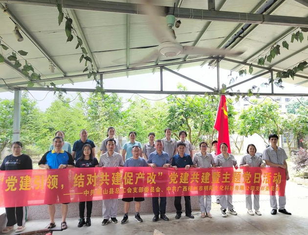 蒙山縣總工會：黨建引領(lǐng)，結(jié)對共建促產(chǎn)改